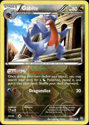 2012 Black & White: Dragons Exalted #089/124 Reverse Holo