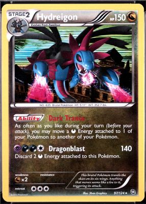 2012 Black & White: Dragons Exalted #097/124 Holo