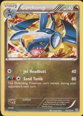 2012 Black & White: Dragons Exalted #091/124 Promo (Cracked Ice)