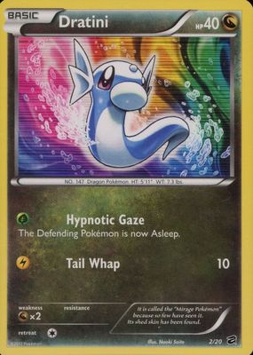 2012 Black & White: Dragon Vault #02/20 Holo