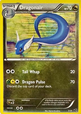 2012 Black & White: Dragon Vault #03/20 Holo