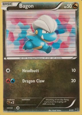 2012 Black & White: Dragon Vault #06/20 Holo