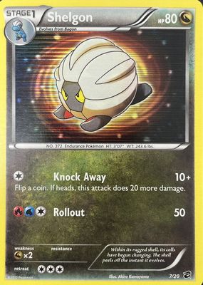 2012 Black & White: Dragon Vault #07/20 Holo