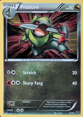 2012 Black & White: Dragon Vault #15/20 Holo