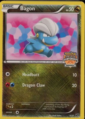 2012 Black & White: Dragon Vault #06/20 Promo (Regional Championships)