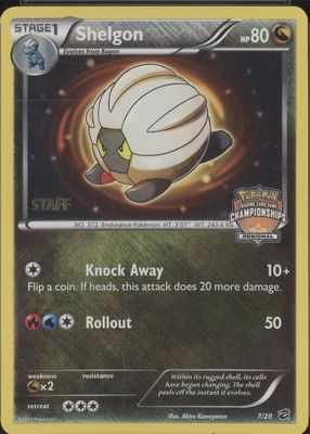 2012 Black & White: Dragon Vault #07/20 Promo (Regional Championships - STAFF)