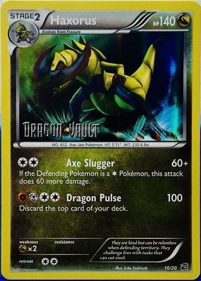 2012 Black & White: Dragon Vault #16/20 Promo (Dragon Vault Stamp)