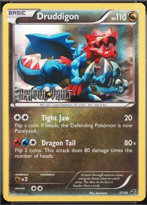 2012 Black & White: Dragon Vault #17/20 Promo (Dragon Vault Stamp)