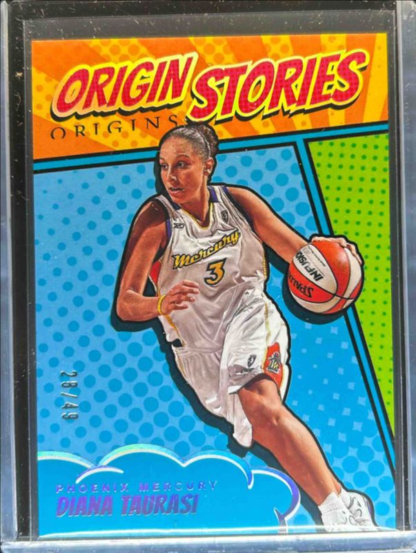 WNBA Diana Taurasi RC サインカード Amazon.com: 2023 Panini WNBA Prizm #129 Diana Taurasi