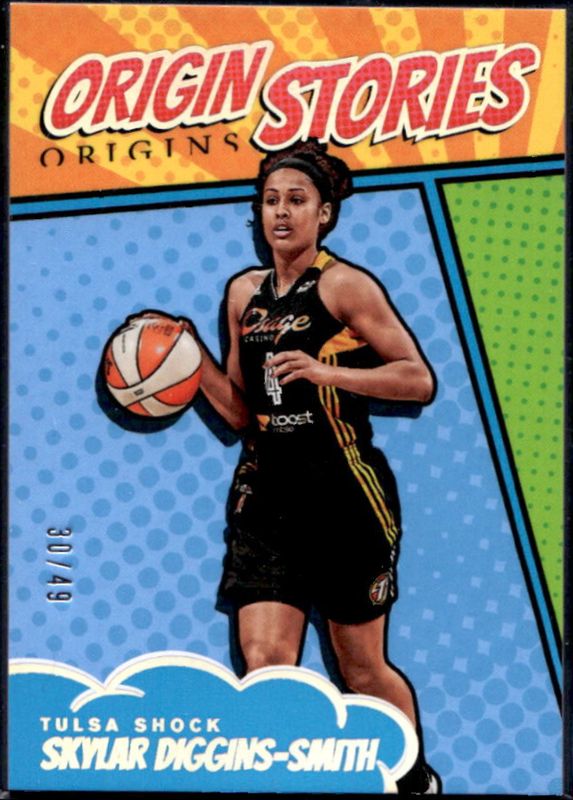2024 Origins WNBA #1 Origin Stories - Teal /49