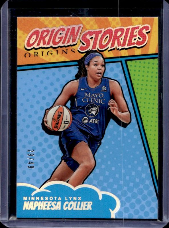 2024 Origins WNBA #10 Origin Stories - Teal /49