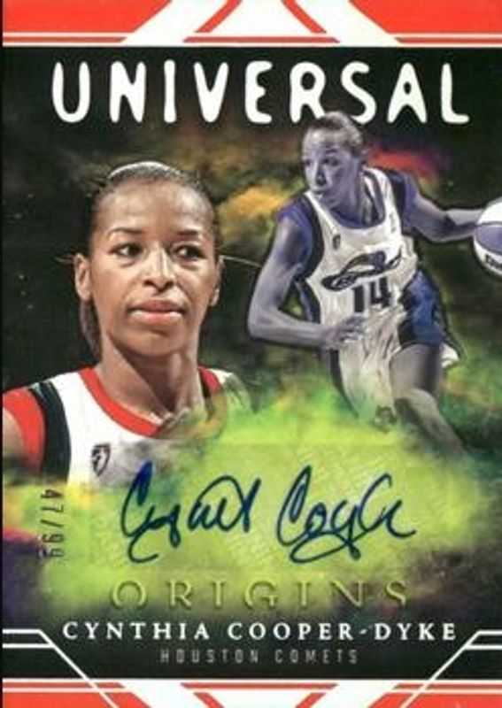2024 Origins WNBA #UA-CCD Universal Autographs - Red /99