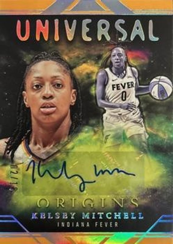 2024 Origins WNBA #UA-KM Universal Autographs - Gold /10
