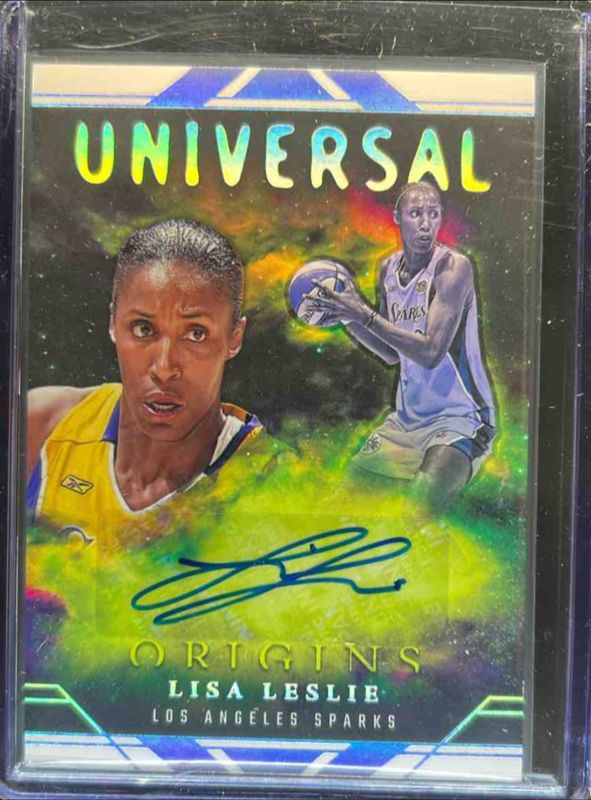 Lisa Leslie 2024 Origins WNBA #UA-LL Universal Autographs RAW
