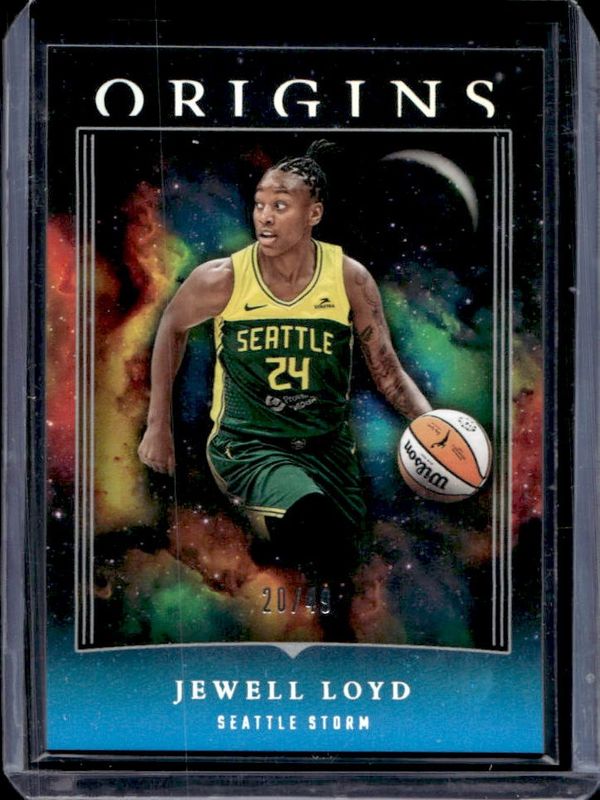 2024 Origins WNBA #77 Teal /49