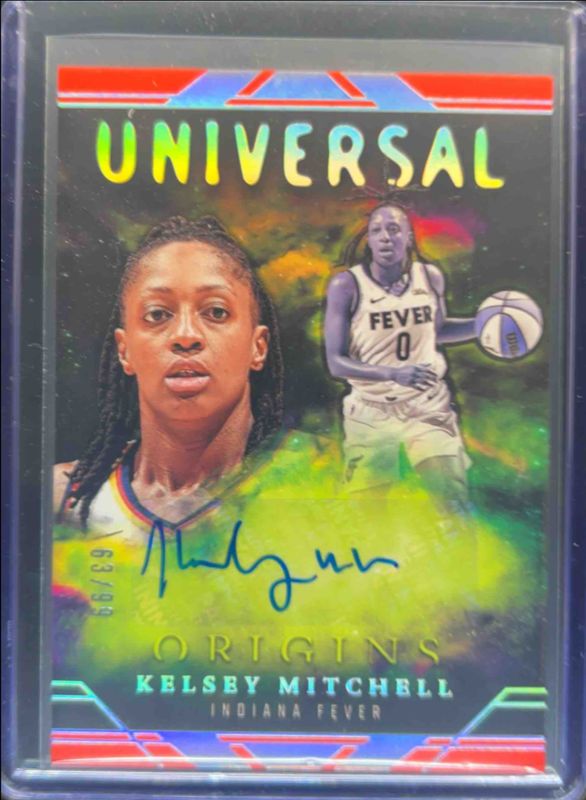 2024 Origins WNBA #UA-KM Universal Autographs - Red /99