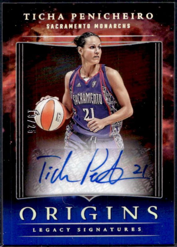 2024 Origins WNBA #LS-TP Legacy Signatures - Blue /25