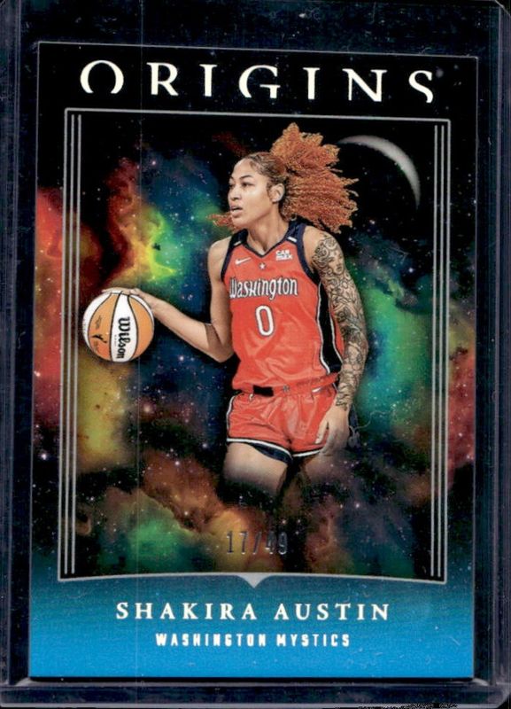 2024 Origins WNBA #66 Teal /49