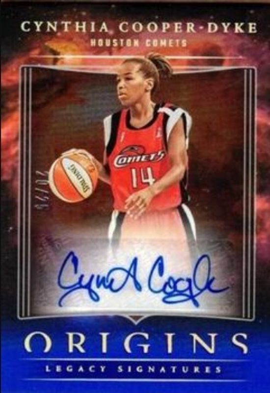 2024 Origins WNBA #LS-CCD Legacy Signatures - Blue /25