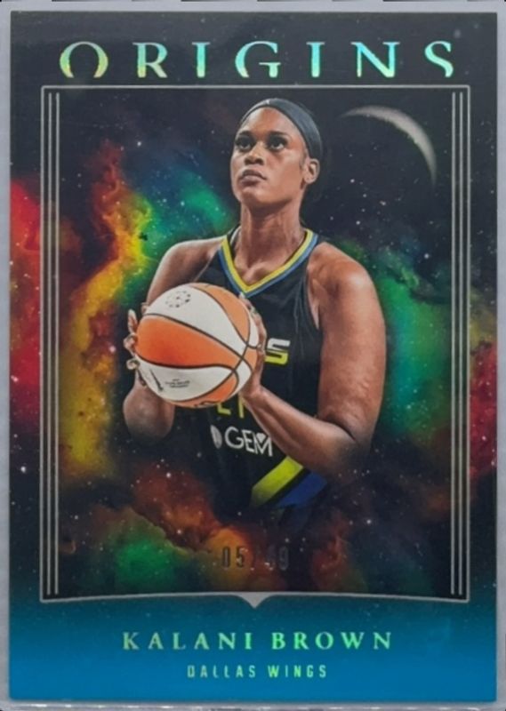 2024 Origins WNBA #12 Teal /49