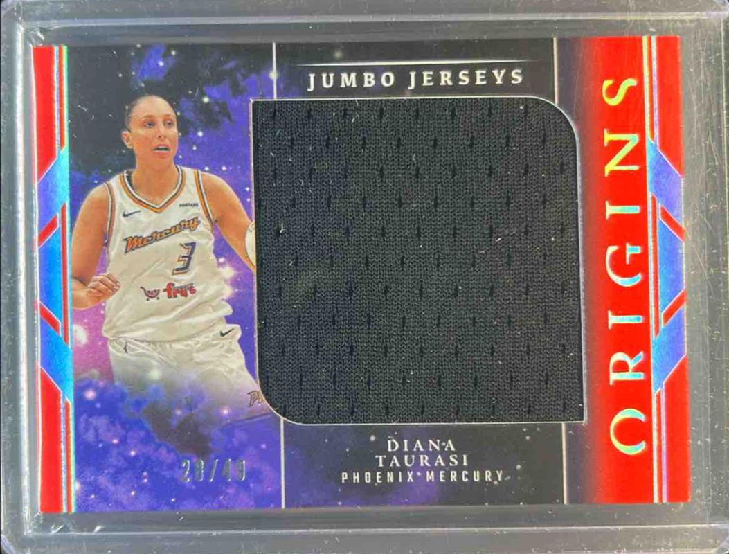 2024 Origins WNBA #JJ-DT Jumbo Jerseys - Red /49
