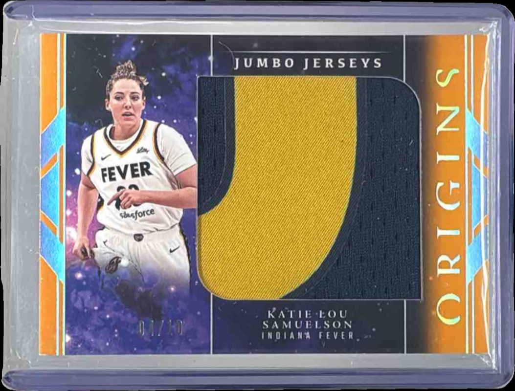 2024 Origins WNBA #JJ-KLS Jumbo Jerseys - Gold /10