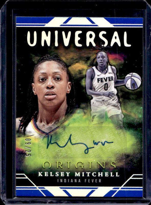 2024 Origins WNBA #UA-KM Universal Autographs - Blue /25