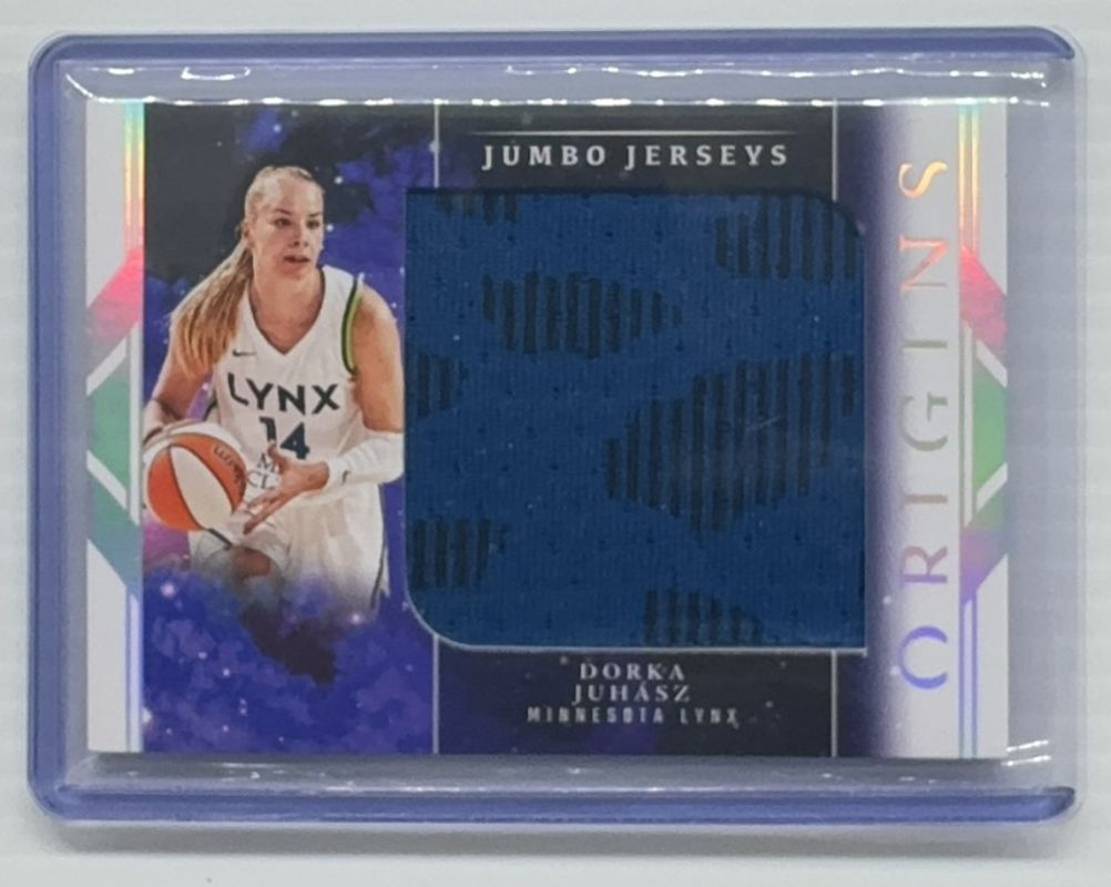 Dorka Juhasz 2024 Origins WNBA #JJ-DJ Jumbo Jerseys Rookie RAW