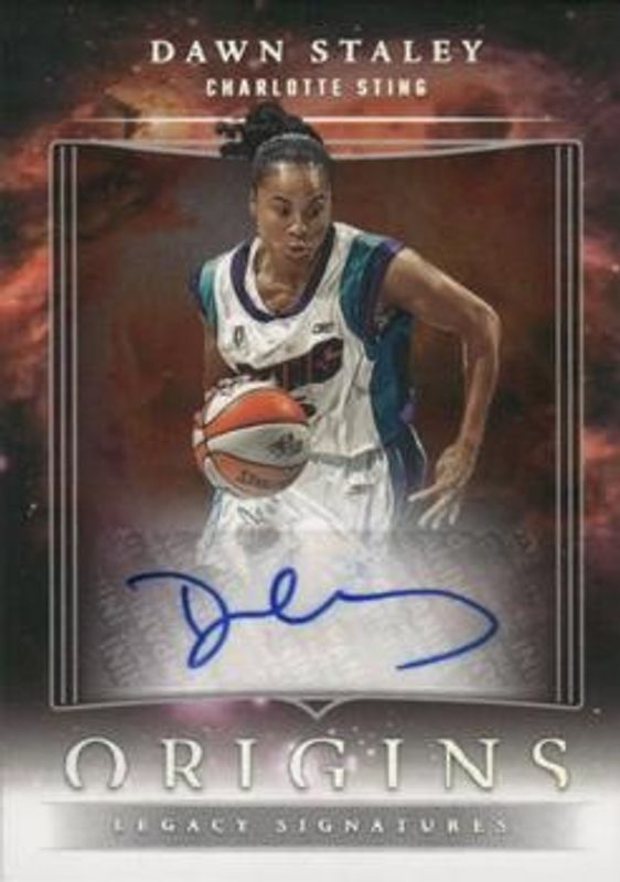 Dawn Staley 2024 Origins WNBA #LS-DS Legacy Signatures RAW