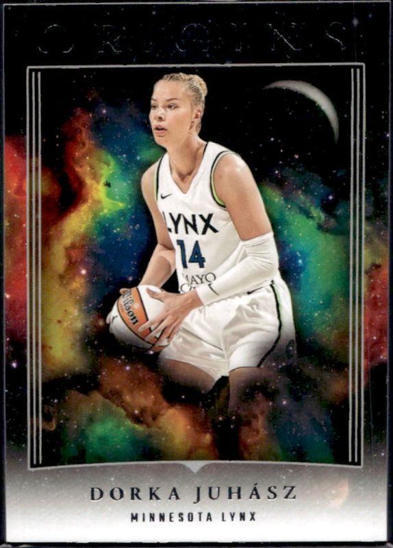 Dorka Juhasz 2024 Origins WNBA #62 Base Rookie RAW