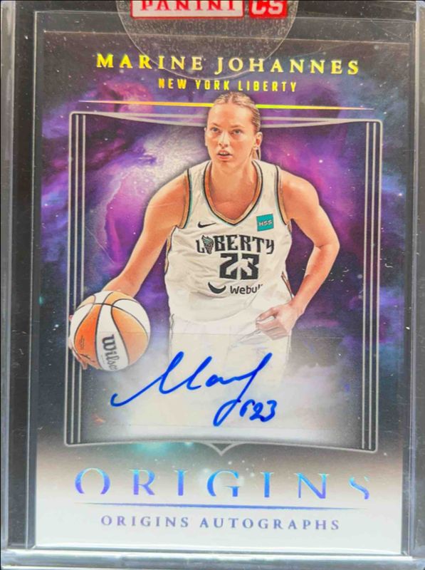 Marine Johannes 2024 Origins WNBA #OA-MJ Origins Autographs RAW