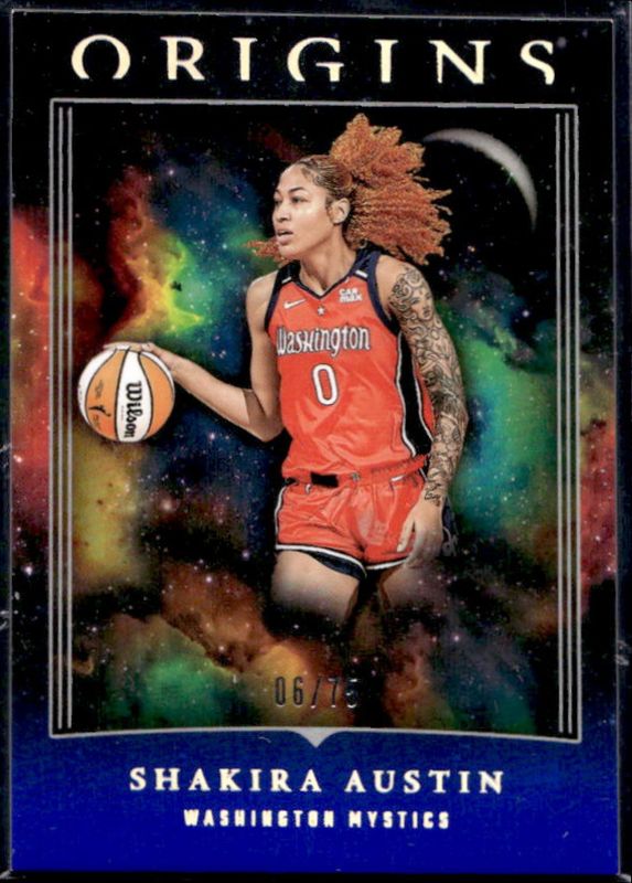 2024 Origins WNBA #66 Blue /75