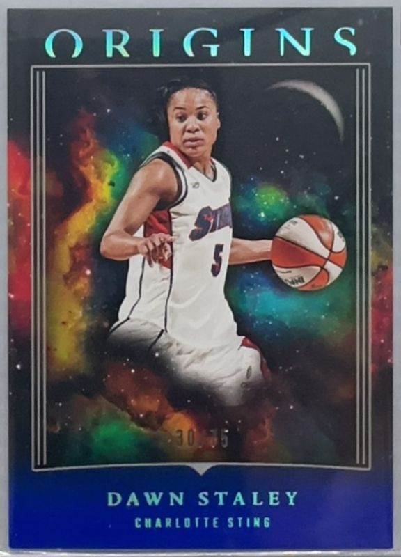 Dawn Staley 2024 Origins WNBA #14 Blue /75 RAW