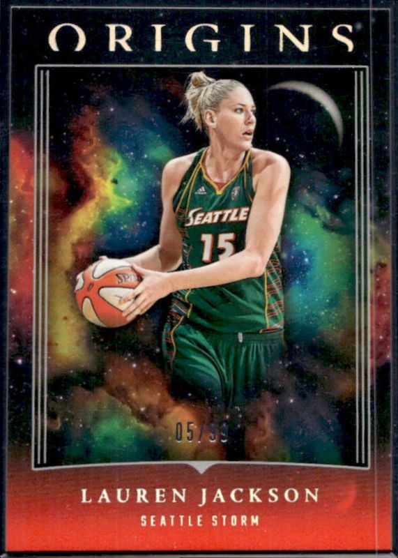 Lauren Jackson 2024 Origins WNBA #1 Red /99 RAW