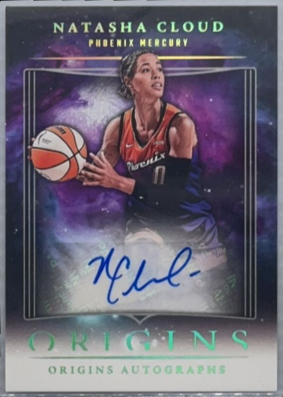 Natasha Cloud 2024 Origins WNBA #OA-NC Origins Autographs RAW