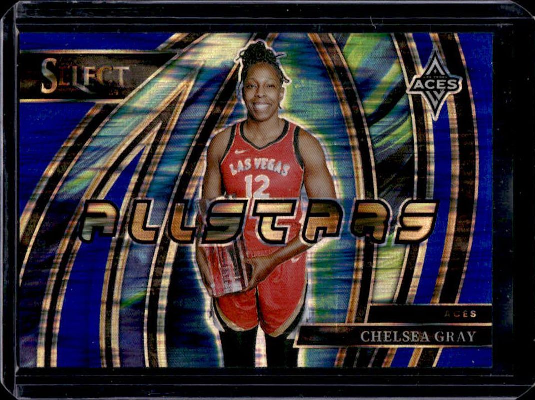 Chelsea Gray 2024 Select WNBA #2 All Stars Blue Flash /99 RAW