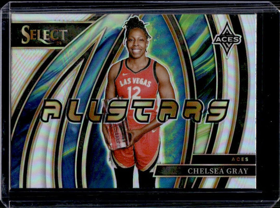 Chelsea Gray 2024 Select WNBA #2 All Stars Silver RAW