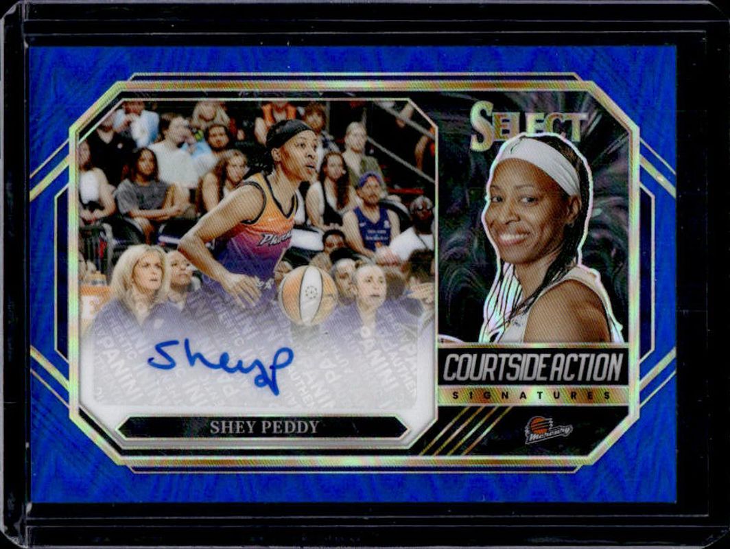 2024 Select WNBA #CSA-SP Courtside Action Signatures Blue /49