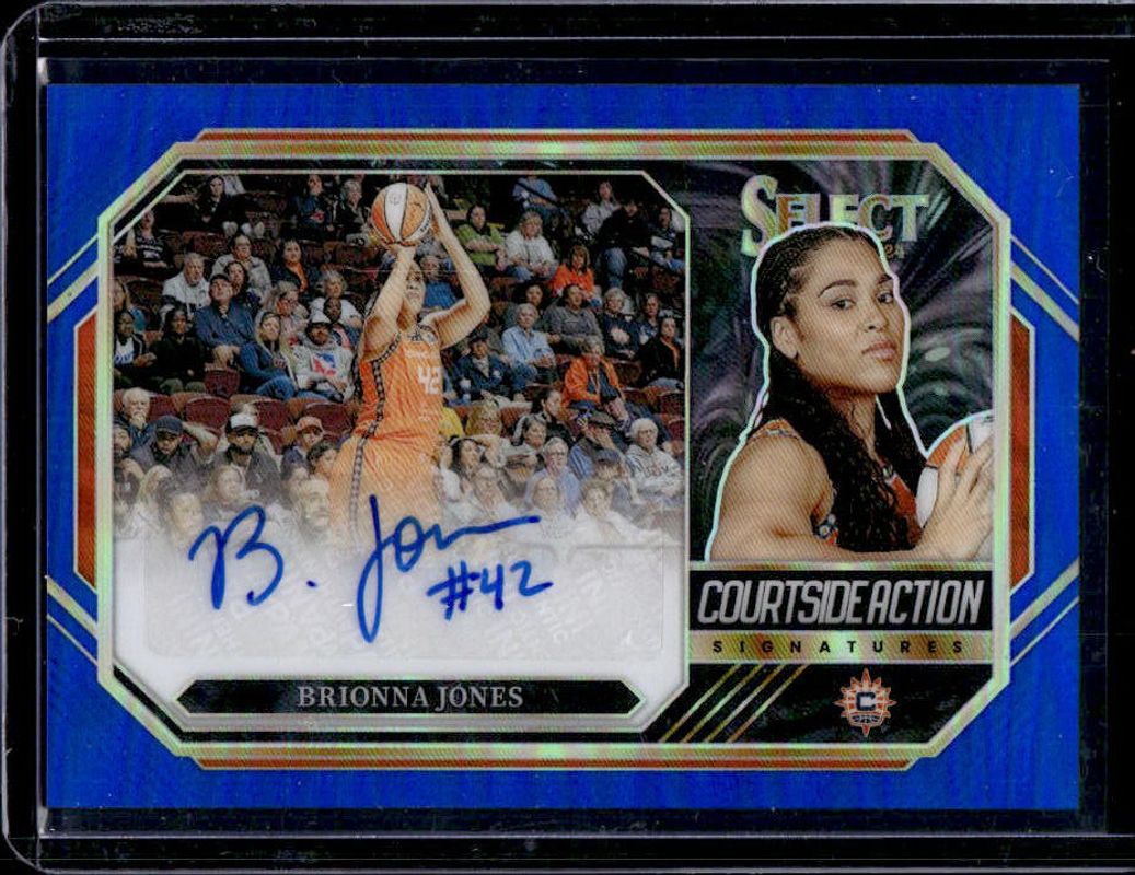 2024 Select WNBA #CSA-BJ Courtside Action Signatures Blue /49