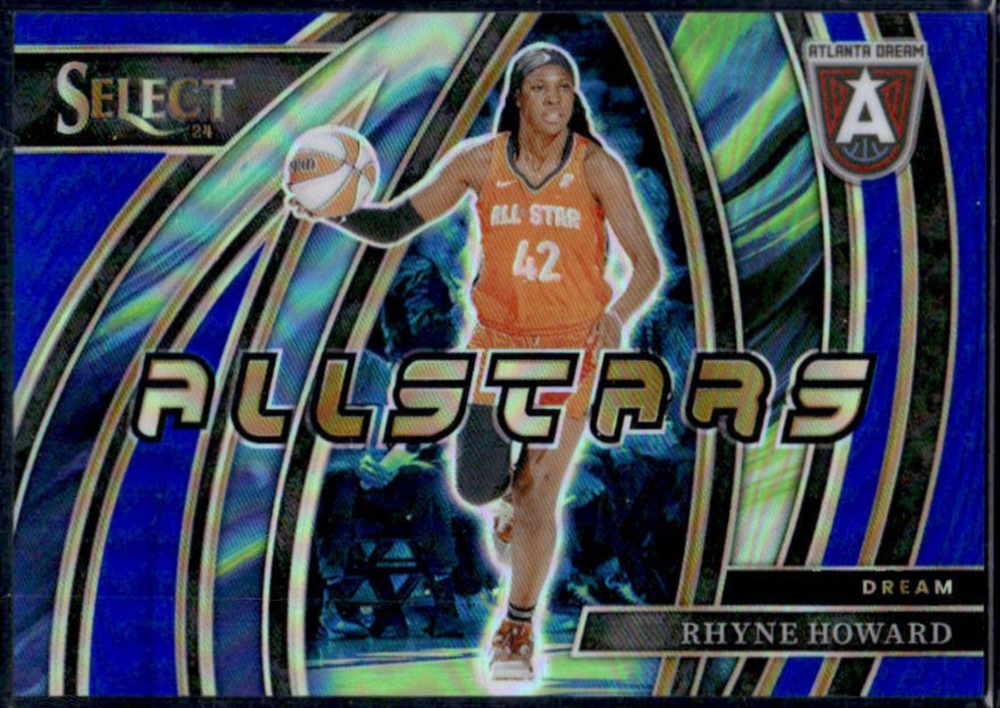 Rhyne Howard 2024 Select WNBA #3 All Stars Blue /49 Rookie RAW