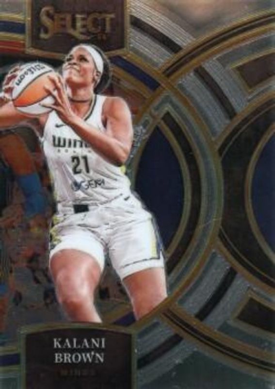 Kalani Brown 2024 Select WNBA #110 Base RAW