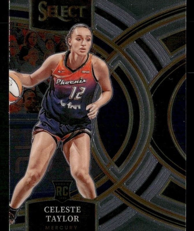 Celeste Taylor 2024 Select WNBA #128 Base Rookie RAW