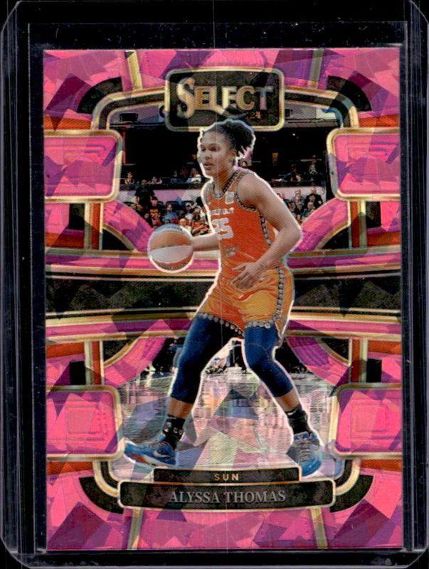Alyssa Thomas 2024 Select WNBA #2 Base Pink Ice RAW