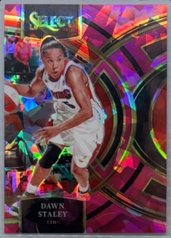 Dawn Staley 2024 Select WNBA #156 Base Pink Ice RAW