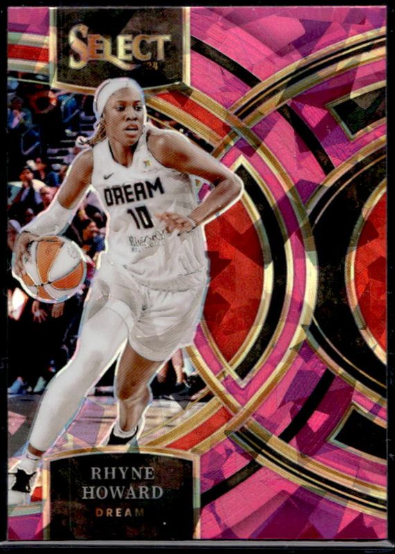 Rhyne Howard 2024 Select WNBA #140 Base Pink Ice Rookie RAW