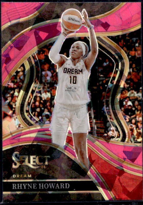 Rhyne Howard 2024 Select WNBA #203 Base Pink Ice Rookie RAW