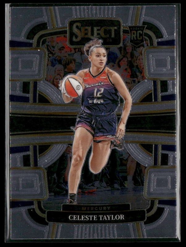 Celeste Taylor 2024 Select WNBA #16 Base Rookie RAW