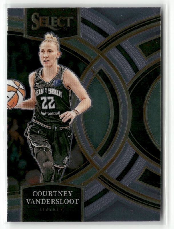 Courtney Vandersloot 2024 Select WNBA #186 Base RAW