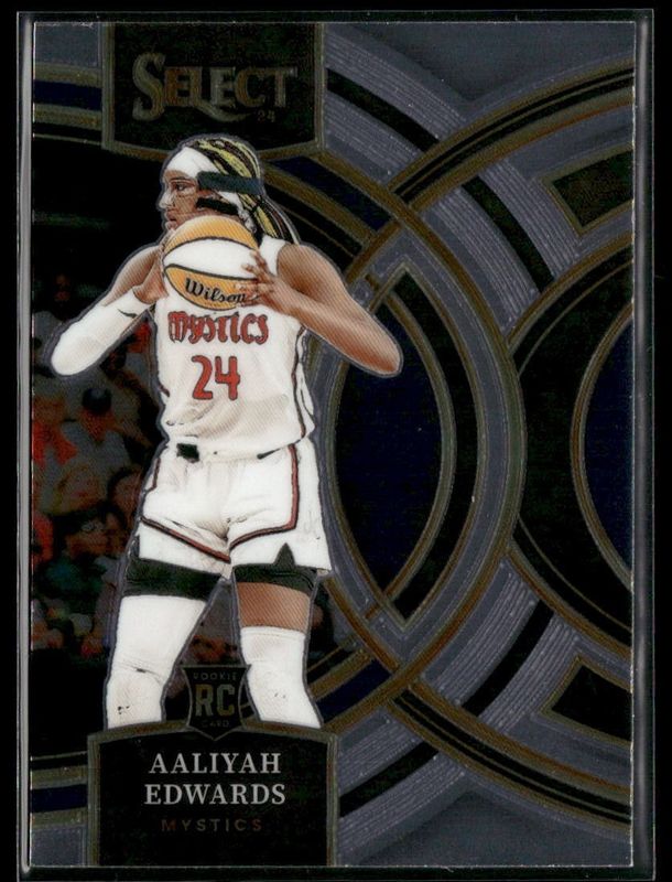 Aaliyah Edwards 2024 Select WNBA #130 Base Rookie RAW
