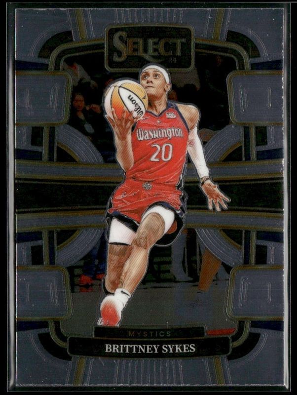Brittney Sykes 2024 Select WNBA #3 Base RAW